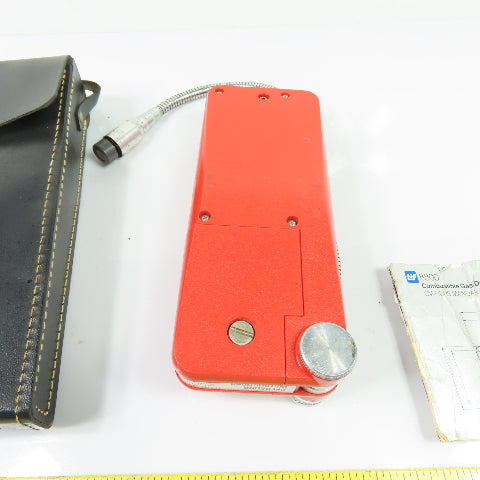 TIF Instruments 8800 Combustible Gas Detector W/ Case & Owners Manual