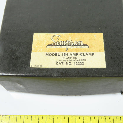 Simpson 12222 154 Hand Held Amp-Clamp AC Ammeter