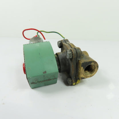 Asco 8210G074 Solenoid Valve 3/8" Pipe 50 PSI Fuel Gas 120V