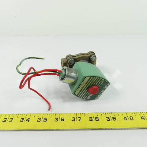 Asco 8210G074 Solenoid Valve 3/8" Pipe 50 PSI Fuel Gas 120V