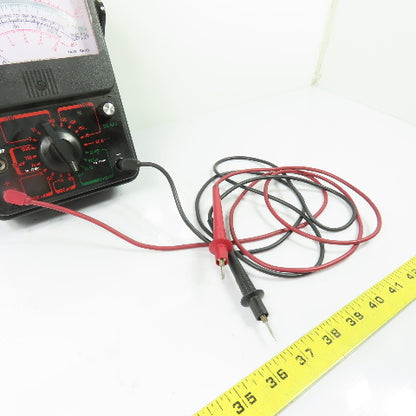 Amprobe Instrument AM-3E Taut Band Multimeter Volt-Ohm-Microammeter W/ Probes