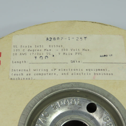 Hitachi A2807-1-25T 28 AWG 25-Conductor Ribbon Cable 2.5Lb Spool