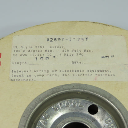Hitachi A2807-1-25T 28 AWG 25-Conductor Ribbon Cable 2.5Lb Spool