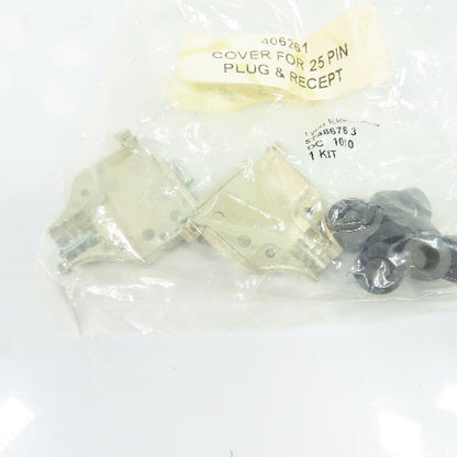 Tyco Electronics 406261 5748676-3 25-Position Shield D-Sub Backshell Cover Kit