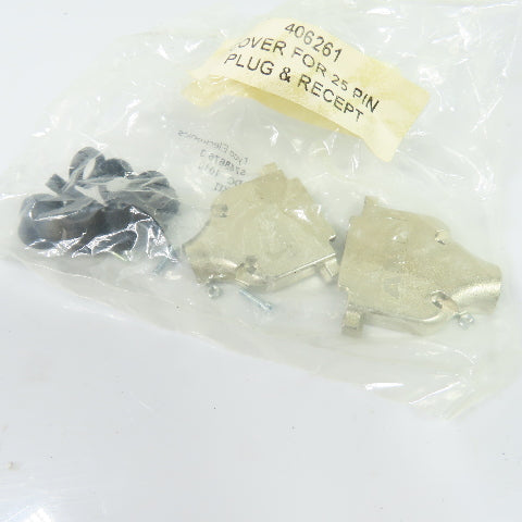 Tyco Electronics 406261 5748676-3 25-Position Shield D-Sub Backshell Cover Kit