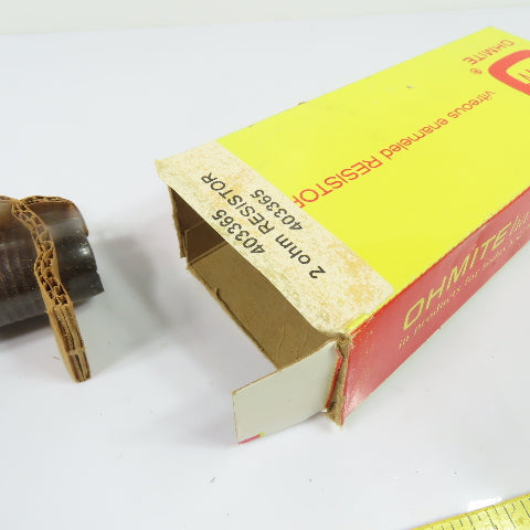 Ohmite 210-175P-46 Vitreous Enameled Wirewound Resistor 175W 2 Ohm NEW