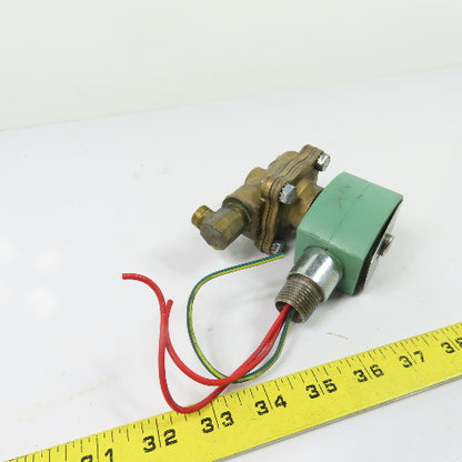 ASCO 8210G074 Solenoid Valve 3/8" Pipe 50 PSI Fuel Gas 120V