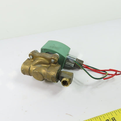 ASCO 8210G074 Solenoid Valve 3/8" Pipe 50 PSI Fuel Gas 120V