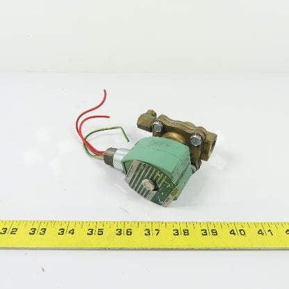 ASCO 8210G074 Solenoid Valve 3/8" Pipe 50 PSI Fuel Gas 120V