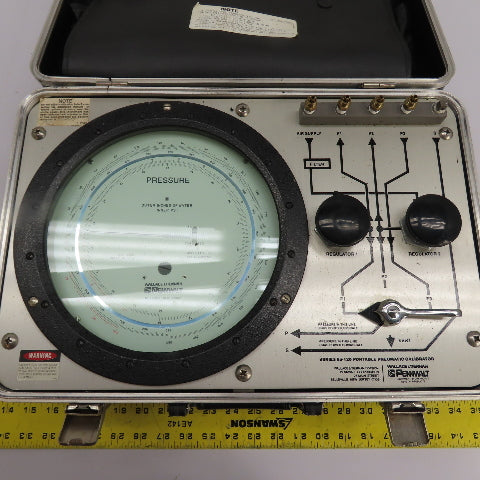 Wallace & Tiernan FU4882 65-120 Portable Pneumatic Calibrator