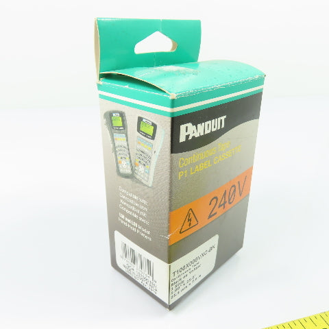 Panduit T100X000VXC-BK P1 Label Cassette Continuous Tap 1.00" x 25.0'