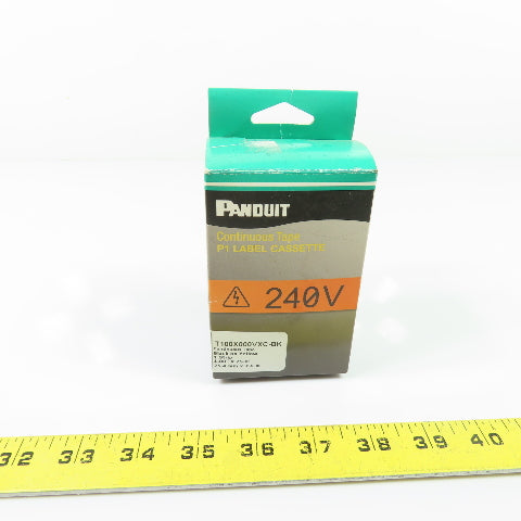 Panduit T100X000VXC-BK P1 Label Cassette Continuous Tap 1.00" x 25.0'