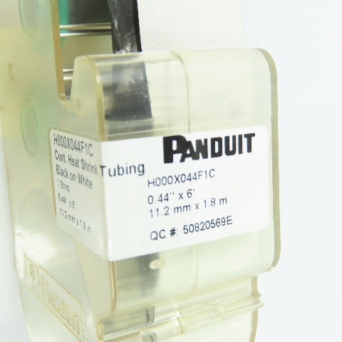Panduit H000X044F1C P1 Label Cassette Continuous Heat Shrink Tubing 0.44" x 6'