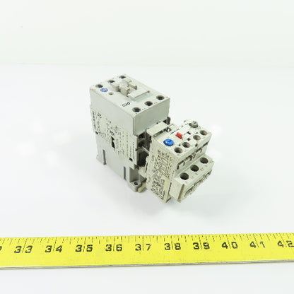 Allen-Bradley 100-C30*00 IEC Contactor 120V W/ 193-EA1DB Overload Relay 1.0-2.9A