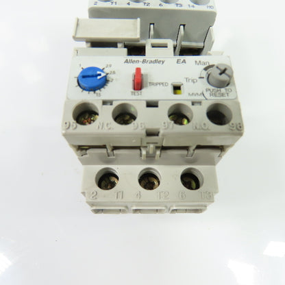 Allen-Bradley 100-C09*10 Contactor 120V Coil W/193-EA1DB Overload Relay 1.0-2.9A