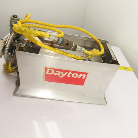 Dayton 3E132E Gas Infrared Radiant Panel Heater 30000 BTU Natural Gas 120V