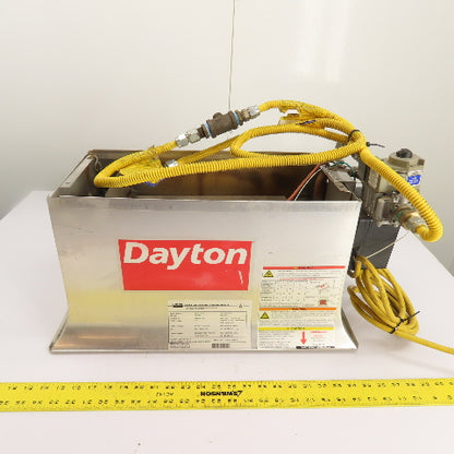 Dayton 3E132E Gas Infrared Radiant Panel Heater 30000 BTU Natural Gas 120V