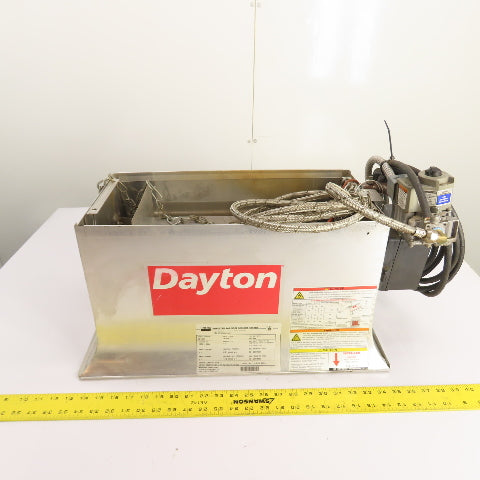 Dayton 3E132E Gas Infrared Radiant Panel Heater 30000 BTU Natural Gas 120V