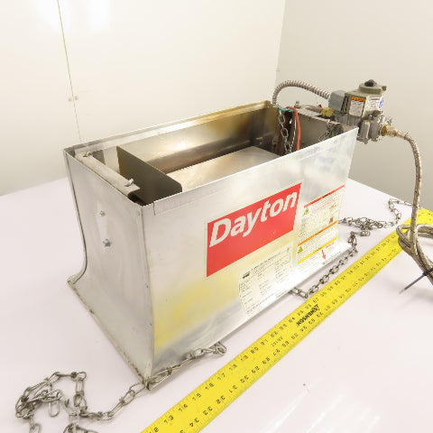 Dayton 3E132E Gas Infrared Radiant Panel Heater 30000 BTU Natural Gas 120V
