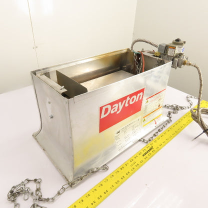 Dayton 3E132E Gas Infrared Radiant Panel Heater 30000 BTU Natural Gas 120V