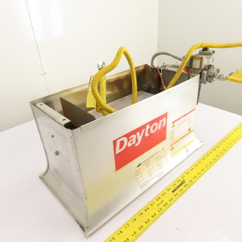 Dayton 3E132E Gas Infrared Radiant Panel Heater 30000 BTU Natural Gas 120V