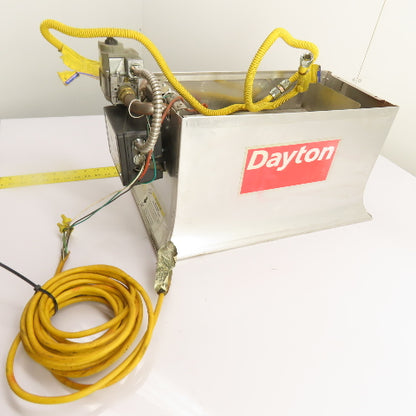 Dayton 3E132E Gas Infrared Radiant Panel Heater 30000 BTU Natural Gas 120V