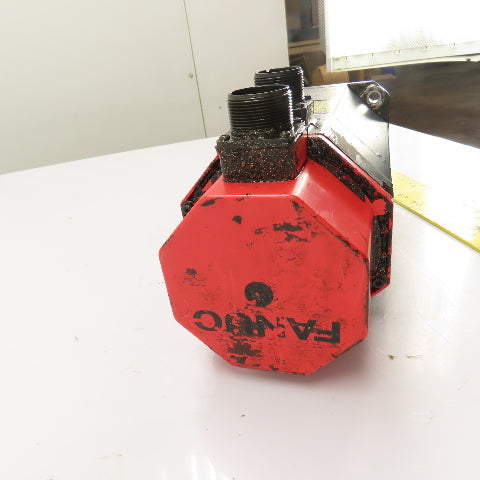 Fanuc A06B-0127-B075 a6/2000 AC Servo Motor 1.0kW 140V 2000RPM 3Ph