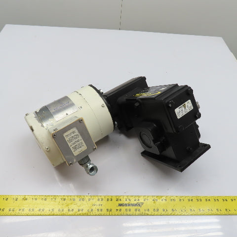 Winsmith E24MDTD71000N4 Gear Motor 500:1 Ratio 1/2HP 3.5RPM Output 3Ph 230/460V