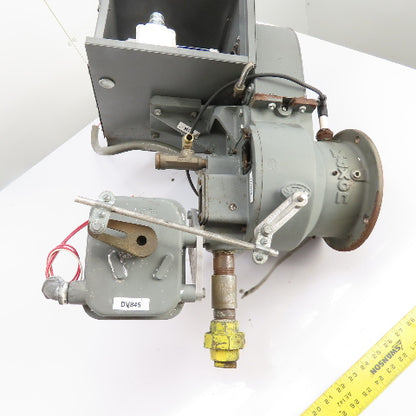 Maxon Series 67 Tube-O-Flame Natural Gas Burner 0.8Million BTU 6" Tube W/ Blower