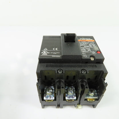 Fuji Electric EA53C 3-Pole Molded Case Circuit Breaker 50A 500VAC