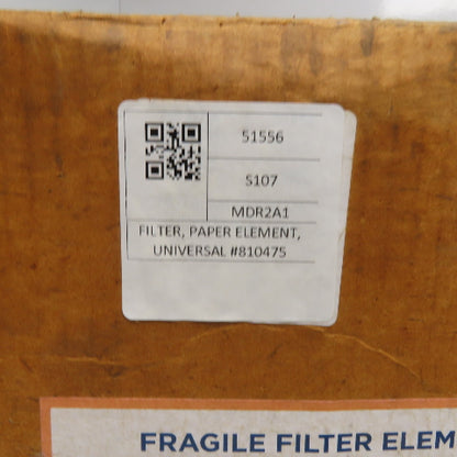 Universal Silencer 810475 Heavy Duty Cylindrical Intake Paper Filter Element