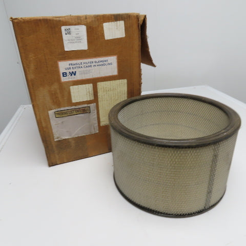 Universal Silencer 810475 Heavy Duty Cylindrical Intake Paper Filter Element