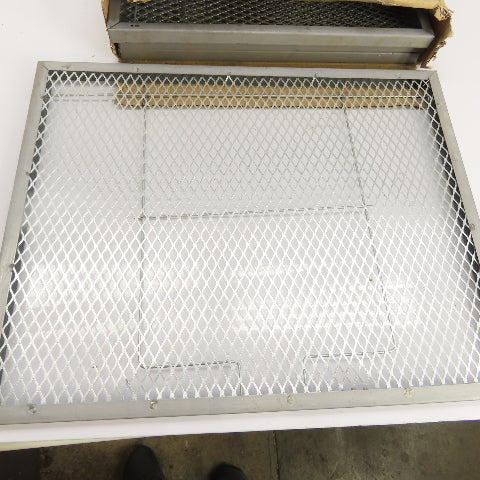 AirHandler 5W075 Air Filter Pad Holding Frame 20x25x1 Nominal Lot Of 4
