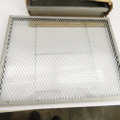 AirHandler 5W075 Air Filter Pad Holding Frame 20x25x1 Nominal Lot Of 4