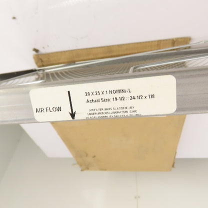AirHandler 5W075 Air Filter Pad Holding Frame 20x25x1 Nominal Lot Of 4