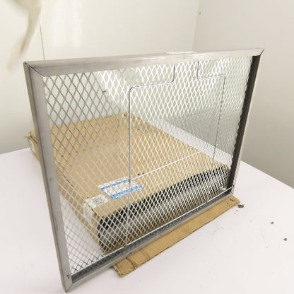 AirHandler 5W075 Air Filter Pad Holding Frame 20x25x1 Nominal Lot Of 4