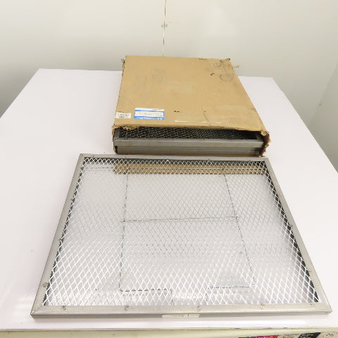 AirHandler 5W075 Air Filter Pad Holding Frame 20x25x1 Nominal Lot Of 4