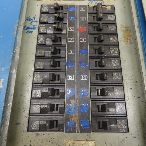 I-T-E Gould LPB20-3L 100A Circuit Breaker Panelboard Interior 120/240VAC 3Ph