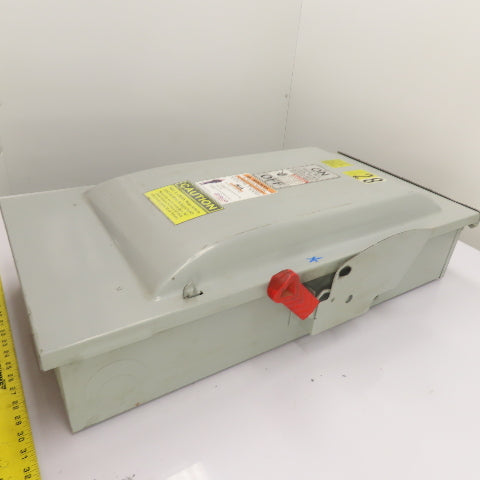 Siemens 200A Non-Fusible Safety Disconnect Switch 600VAC 600VDC