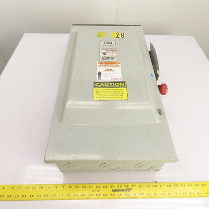 Siemens 200A Non-Fusible Safety Disconnect Switch 600VAC 600VDC