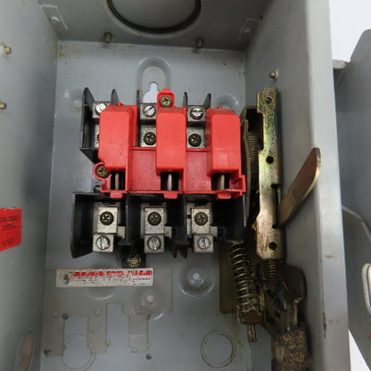 Siemens HNF361R 30A Non-Fusible Safety Disconnect Switch 600VAC 250VDC 3Ph