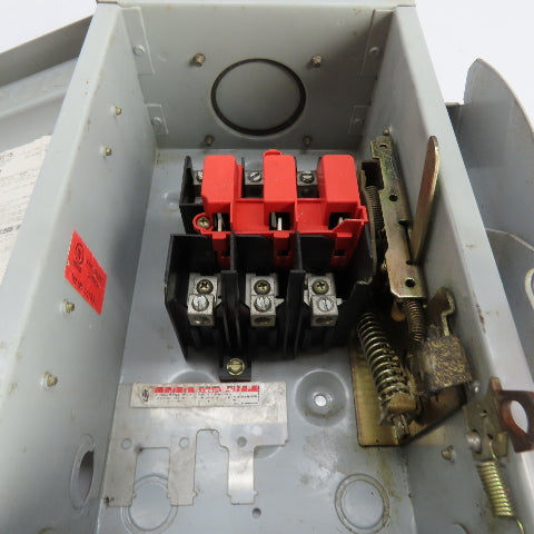 Siemens HNF361R 30A Non-Fusible Safety Disconnect Switch 600VAC 250VDC 3Ph