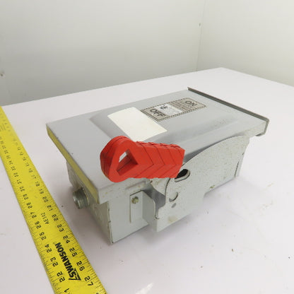 Siemens HNF361R 30A Non-Fusible Safety Disconnect Switch 600VAC 250VDC 3Ph