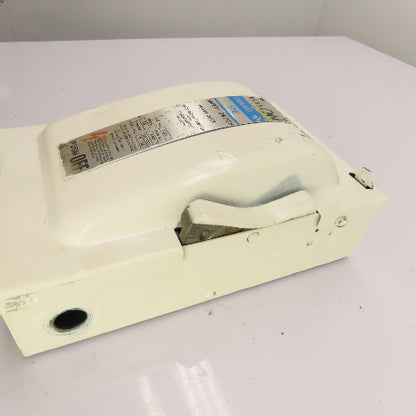 Gould I-T-E F351 30A 3-Pole Heavy Duty Safety Disconnect Switch 600VAC 3Ph