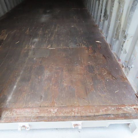 Ningbo CX02-20FLR 20' Certified Ocean Freight Shipping Container NEW PAINT