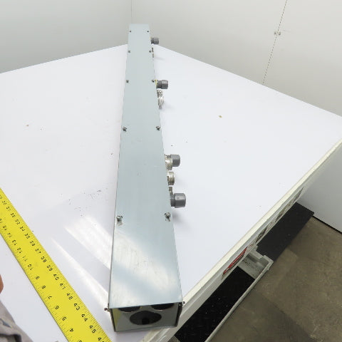 Eaton B-Line 4460 G NK Screw Cover Wireway Auxiliary Gutter 4"x 4"x 60" Long