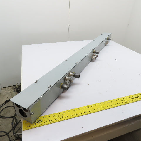 Eaton B-Line 4460 G NK Screw Cover Wireway Auxiliary Gutter 4"x 4"x 60" Long