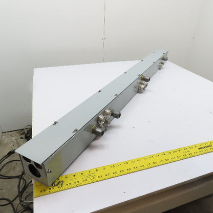 Eaton B-Line 4460 G NK Screw Cover Wireway Auxiliary Gutter 4"x 4"x 60" Long