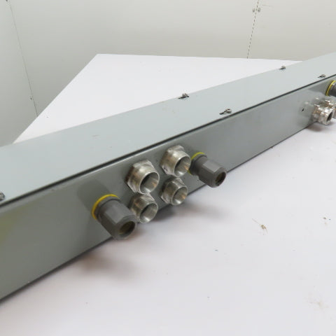 Eaton B-Line 4460 G NK Screw Cover Wireway Auxiliary Gutter 4"x 4"x 60" Long