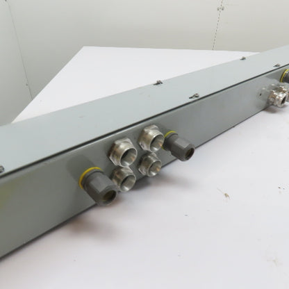 Eaton B-Line 4460 G NK Screw Cover Wireway Auxiliary Gutter 4"x 4"x 60" Long
